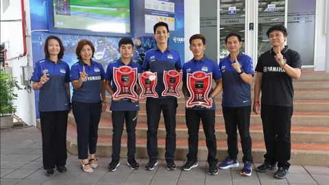 ยามาฮ่า ติดดาวทองเข้าหอเกียรติยศ หลัง 2 นักแข่งคว้าชัย