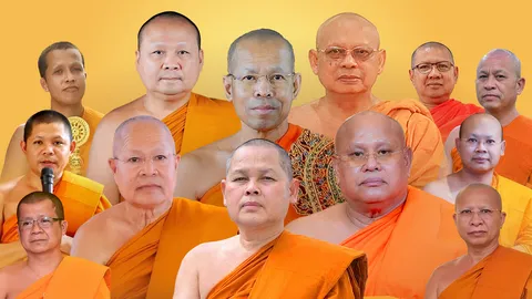 13 พระผู้ใหญ่ "สึก" พัวพันสีกากอล์ฟ “ชั้นเทพ” มากสุด 6 รูป