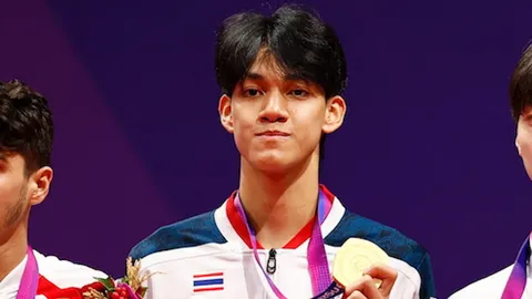 สุดยอด "ทีมชาติไทย" คว้าเหรียญทองแรก กีฬามหาวิทยาลัยโลก 2025 ได้แล้ว