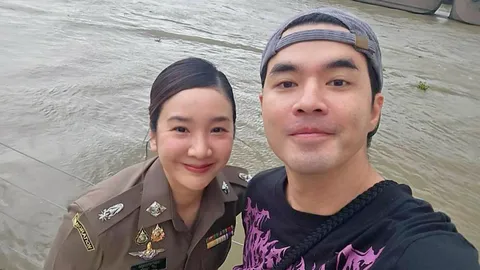 "ว่าน-สารวัตรบีบี" เติมหวานถี่ ลงรูปอวดแฟน ผลัดกันหยอดผ่านแคปชั่นโดนใจ