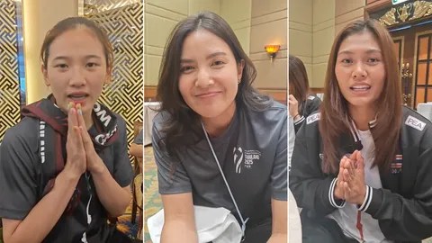 พายุวิภาเข้าไทย "3 นักวอลเลย์บอลหญิงทีมชาติ" ส่งกำลังใจ หลังหลายภาคได้รับผลกระทบ