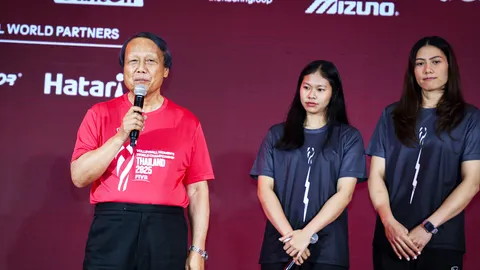“ชิงแชมป์โลก 2025” ส.วอลเลย์บอล ไม่รับเบี้ยเลี้ยง ชวนแฟนๆ โดเนทเป็นเจ้าภาพร่วม