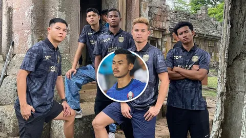 “นักเตะเขมรรายที่ 2” จวกเดือดคนไทย-เคลื่อนไหวถึง “ธีราทร” หลังโพสต์ภาพกับปราสาทหินไทย