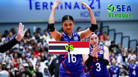 ช่องทางชมสด วอลเลย์บอลหญิงทีมชาติไทย VS อินโดนีเซีย SEA V LEAGUE 2025