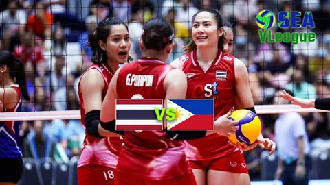 ช่องทางชมสด วอลเลย์บอลหญิงทีมชาติไทย VS ฟิิลิปปินส์ SEA V LEAGUE 2025