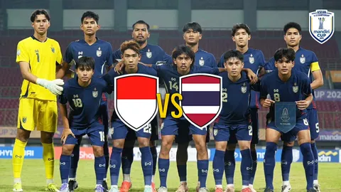 รายชื่อ 11 ตัวจริง "ทีมชาติไทย" ดวลเดือด "อินโดนีเซีย" รอบรองฯ "ชิงแชมป์อาเซียน 2025" U23