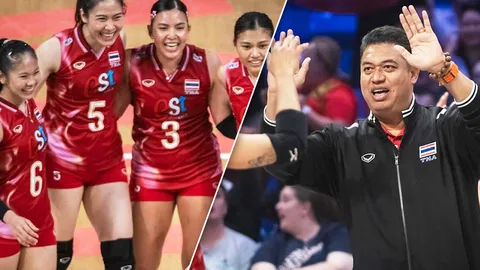 “โค้ชอ๊อต” แก้จุดอ่อน “วอลเลย์บอลหญิงไทย” ใน VNL 2025 ก่อนลุย ซี วี ลีก 2025