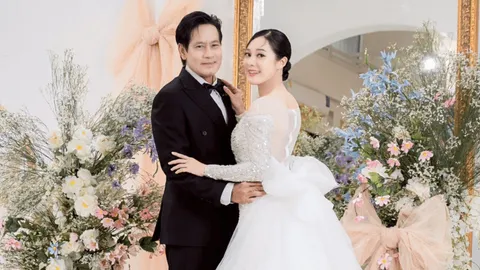 หวานมาก ไทด์-ทับทิม ควงกันถ่ายภาพชุดแต่งงานสุดโรแมนติก คนฮือฮาหรือจะมีข่าวดี