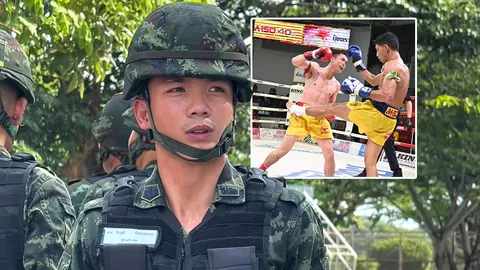 น่าชื่นชม "ลำพูนชัย" ไปช่วยชาติรบทันที หลังขึ้นชกมวยไทย จากเหตุชายแดนไทย-กัมพูชา