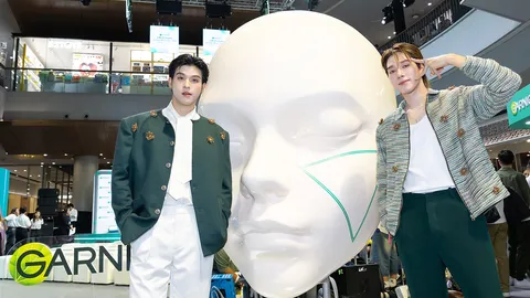 เคมีที่ลงตัว สกาย-นานิ เดบิวต์รับตำแหน่ง Friends of Garnier โชว์ไอเทมผลัดผิว Tri-Acid Renew