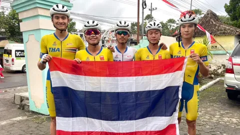 “สองล้อไทย”  คว้าแชมป์เอเชียได้ทั้งบุคคลและทีม