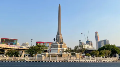 แนะเส้นทางเลี่ยง ชุมนุม 2 สิงหาคม นัดรวมตัวที่อนุสาวรีย์ชัยสมรภูมิ