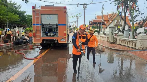  ปภ. เผยภาพรวมสถานการณ์อุทกภัย ปัจจุบันยังมีน้ำท่วม ในพื้นที่ 4 จังหวัด