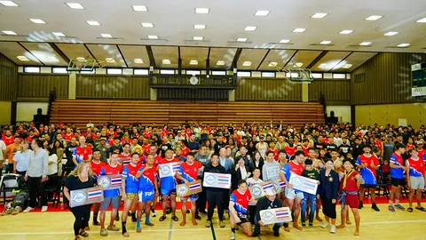 มวยไทยซอฟต์พาวเวอร์สุดบูม คนอเมริกันทะลักเรียน 800 คน