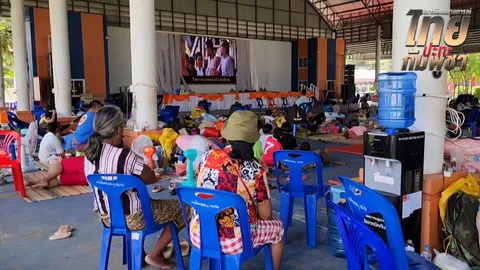 ศรีสะเกษ เร่งย้ายศูนย์พักพิงไปที่ใหม่ เตรียมความพร้อมสถานศึกษาก่อนเปิดเทอม