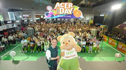 เอเซอร์ปิดฉาก "Acer Day 2025" ยิ่งใหญ่ ตอกย้ำแบรนด์ไอทีเข้าใจคนรุ่นใหม่ ภายใต้ธีม #BreakALimit