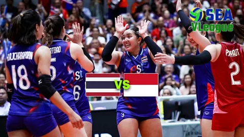 สถิติ 5 นัดหลังสุด ตบสาวไทย vs อินโดนีเซีย ก่อนตบเดือด SEA V League 2025 สัปดาห์ 2 นัด 2