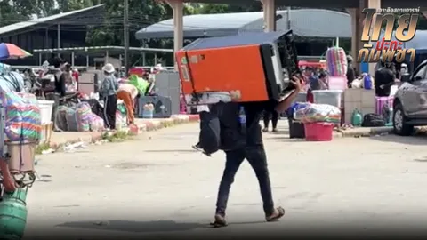 ชาวกัมพูชากลับบ้านน้อยลง หลายคนยอมรับหนักใจถ้าต้องสู้กับคนไทย