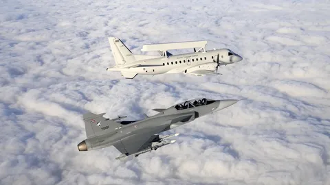 ดวงตาบนท้องฟ้า SAAB 340 AEW เครื่องตรวจการผู้ปิดทองหลังพระ 