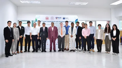 มจพ. สนับสนุนจากสำนักงานปลัด อว. สร้างเครือข่ายวิจัย 2nd Joint Workshop on Advanced Materials