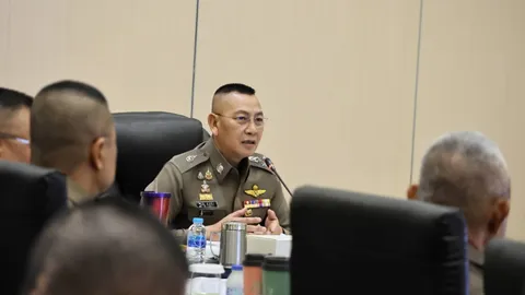 ดำเนินคดีเด็ดขาดคนไทยร่วมแก๊งคอลฯ "ต่าย" กำชับตร.เป็นแบบอย่างที่ดี ห้ามยุ่งบุหรี่ไฟฟ้า