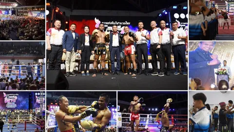 ‘บัวขาว’ ตะบัน ‘แสนชัย’ - ‘กัปปิตัน’ น็อก ‘ชูเจริญ’ คู่เอกมหกรรมของดีอีสาน