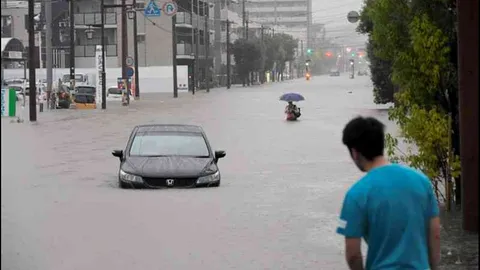 ภาคใต้ญี่ปุ่นฝนตกหนัก น้ำท่วม-ดินโคลนถล่ม มีผู้สูญหายหลายราย