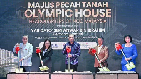 "คุณหญิงปัทมา" ยินดีกับมาเลเซีย วางศิลาฤกษ์ “โอลิมปิกเฮาส์” 