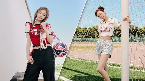 ไม่จำเจ! พาส่องแฟชั่นเสื้อบอลทีมดัง แบบคัตตอมสุดเก๋ของสาวๆ BABYMONSTER เกิร์ลกรุ๊ปน้องใหม่มาแรง