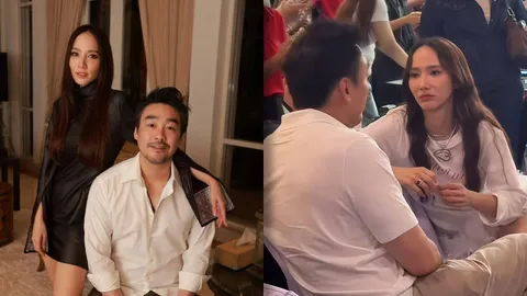 ภาพล่าสุด อั้ม พัชราภา-ไฮโซพก ในงานเปิดตลาดอั้ม ทำแฟนๆ แอบลุ้นคืนดี (คลิป)