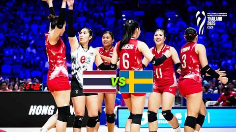 ไทยเป็นรอง สถิติ 5 นัดหลังสุด "ตบสาวไทย-สวีเดน" ก่อนตบเดือด วอลเลย์บอลหญิง ชิงแชมป์โลก 2025