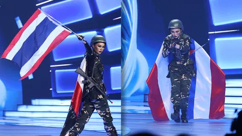 ได้ใจ! MUT ฉะเชิงเทรา ทำถึง แต่งชุดทหารไทย ขึ้นเวทีรอบชุดประจำชาติ