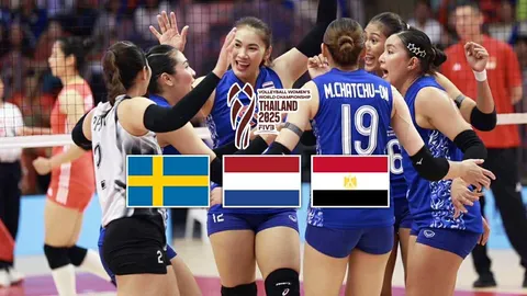 ส่องอันดับโลก 3 ชาติคู่แข่ง "วอลเลย์บอลหญิงทีมชาติไทย" ก่อนลุย ชิงแชมป์โลก 2025 รอบแบ่งกลุ่ม