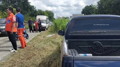 ​ผัวทะเลาะเมีย คว้าหินทุบหัวดับ ก่อนหนีเข้าบ้านจับลูก 3 คน เป็นตัวประกัน