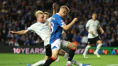 ผลบอล เรนเจอร์ส ช็อกตาตั้ง พ่าย คลับ บรูซ คาบ้าน ศึกเพลย์ออฟ UCL