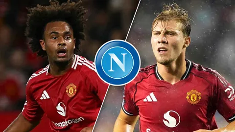 ปรับแผน "นาโปลี" เบนเป้าจาก "ฮอยลุนด์" ล่าอีกแข้ง "แมนยูฯ" เสียบแทน "อโมริม" ตัดสินใจทันที