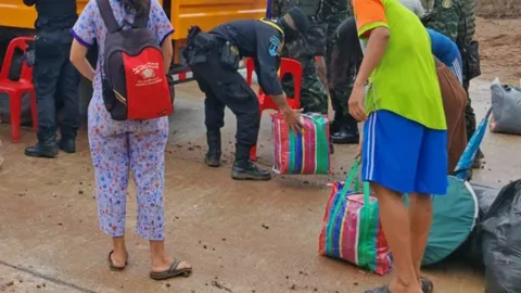 สถานการณ์เริ่มคลี่คลาย ชาวเมียนมา 171 คน สมัครใจเดินทางกลับมาตุภูมิ