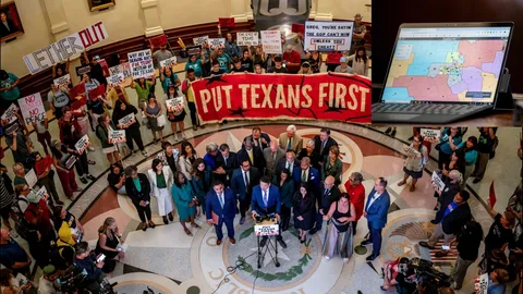 สภาเท็กซัสผ่านแผนปรับเขตเลือกตั้งใหม่ เอื้อประโยชน์พรรครีพับลิกัน