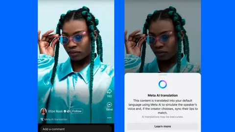 Meta เปิดตัวเครื่องมือพากย์เสียงอัตโนมัติใน Facebook และ Instagram