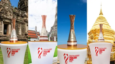 โปรแกรมวอลเลย์บอลหญิงชิงแชมป์โลก 2025 ประจำวันที่ 22 ส.ค. 68 ครบทุกคู่