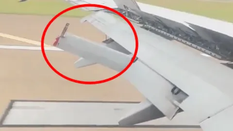 ระทึก เครื่องบินโบอิง "เดลตา แอร์ไลน์ส" ชิ้นส่วนปีกหลุดห้อยกลางอากาศ