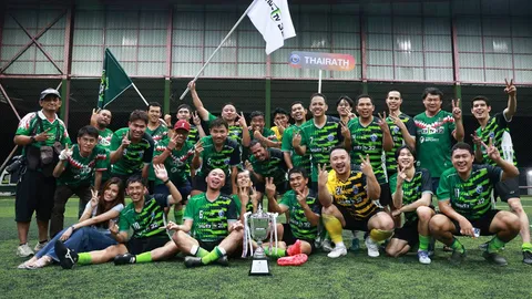 ไร้เทียมทาน! "ไทยรัฐทีวี" คว้าแชมป์บอล ทีวี สามัคคีคัพ 2 สมัยซ้อน