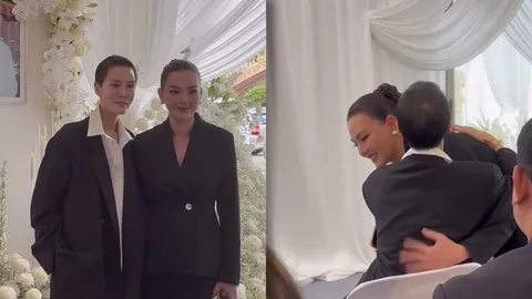 เปิดภาพอบอุ่น เจนี่ ร่วมอาลัยคุณพ่อดิว อริสรา พร้อมกอดส่งกำลังใจ