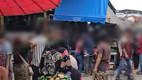 เดือดกลางตลาดสด จ.ตาก "แม่ค้าเมียนมา" เปิดศึกหยุมหัว ตบทวงค่าพริก 2 วันติด