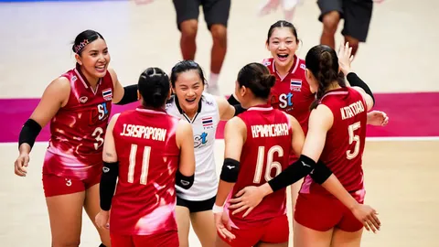 วอลเลย์บอลหญิงทีมชาติไทย VS เนเธอร์แลนด์ เดิมพันแชมป์กลุ่ม ชิงแชมป์โลก 2025-แรงกิ้งโลก