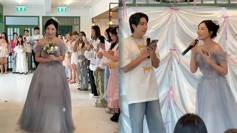 อุงเอิง แฟน สไปร์ท SPD สวมชุดเจ้าสาวจัดงานวันเกิด แต่กลับเจอแซะเล่นใหญ่ไปมั้ย