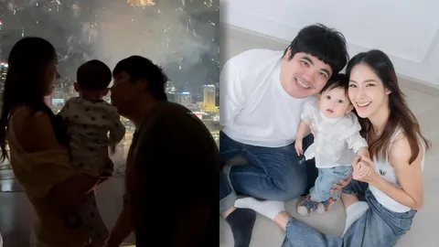 สุดแฮปปี้ แจ็ค แฟนฉัน เซอร์ไพรส์ ใบหม่อน กิตติยา พา น้องคากิ ฉลองวันเกิด 1 ขวบ