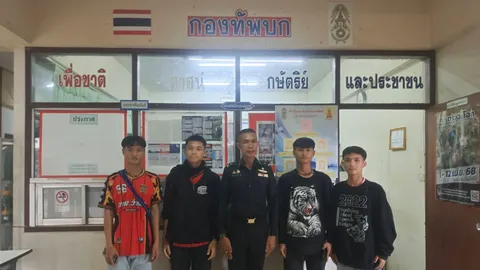 เลือดรักชาติพุ่ง หนุ่มดอยแม่ระมาด แห่สมัครทหาร หวังทำหน้าที่ปกป้องแผ่นดิน