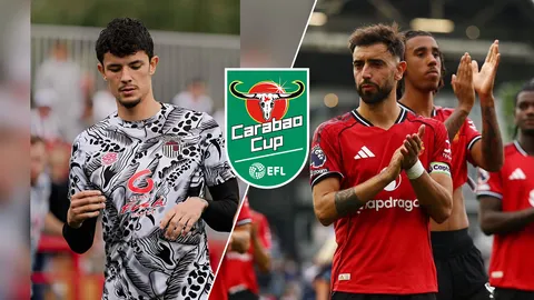 แม้สตาร์ตในลีกย่ำแย่ ส่องโอกาส "แมนยูฯ" จะชนะ "กริมส์บี" มากถึง 83% "คาราบาว คัพ" รอบ 2