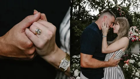 เทย์เลอร์ สวิฟต์ โพสต์ภาพหวาน ทราวิส เคลซี ในไอจี ประกาศข่าวดีหมั้นแล้ว